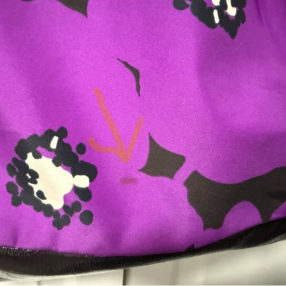 kate spade Purple Tote with Black Trim - Picture 4 of 7